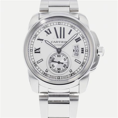 mens watches calibre de cartier replicas|aaa knockoff cartier watches.